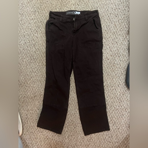 women’s size 4 short carhartt pants - Picture 2 of 3